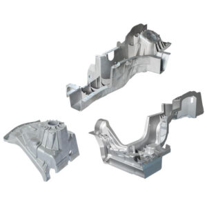 Car structural components made of cast aluminium