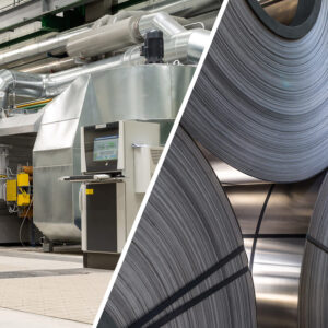 Cold rolled and heat treated steel strip
